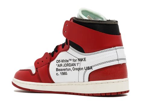 nike air jordan 1 chicago off white replica